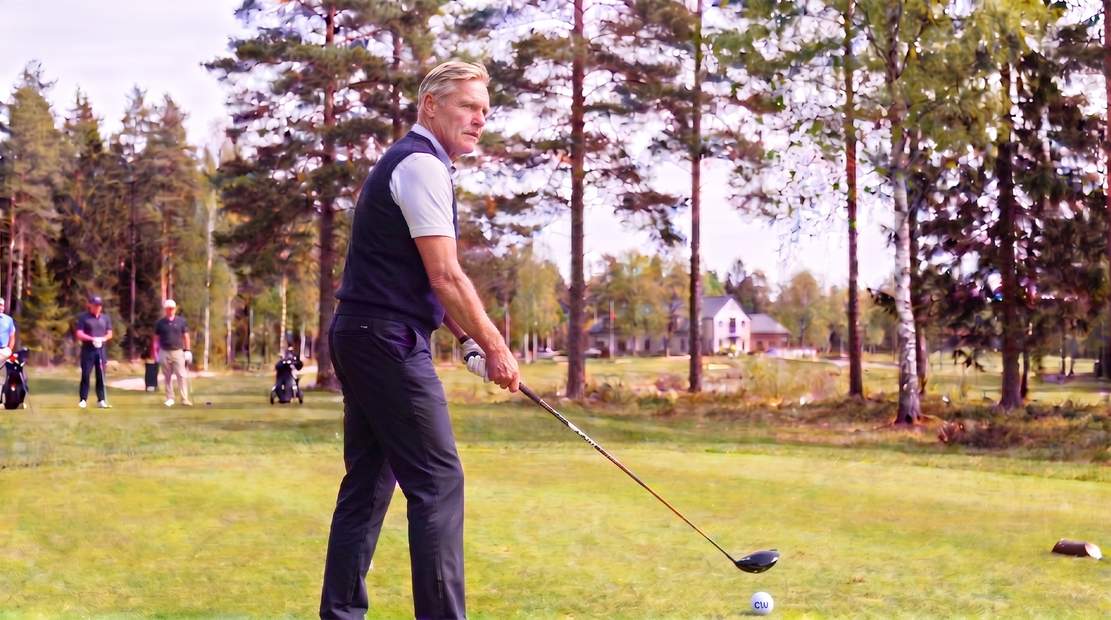 Claes Wernberg under en klubbtävling